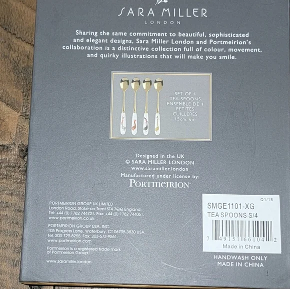 Portmierion Teaspoons - Picture 2 of 3